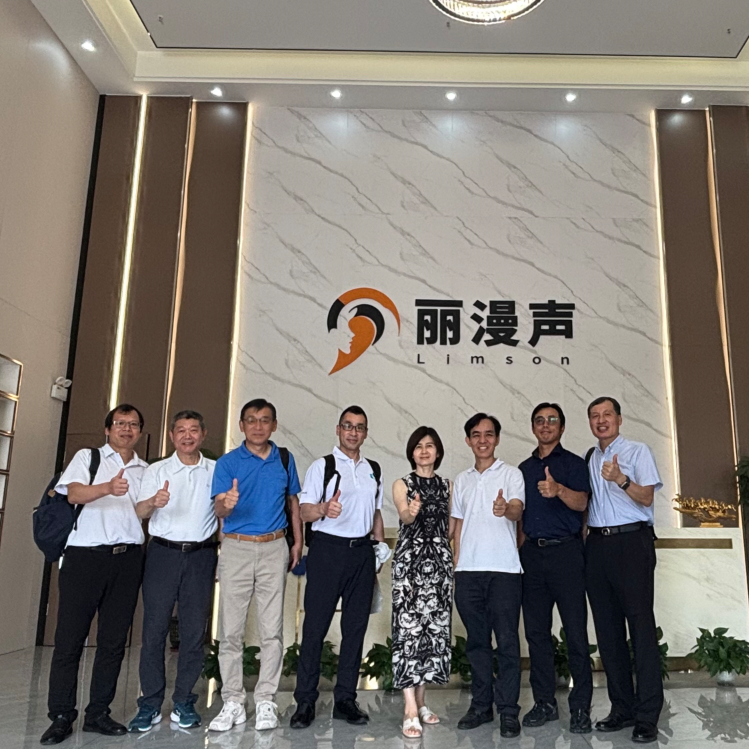 日本客户深度考察利霖欣科技园丽漫声耳机工厂，合作前景广阔