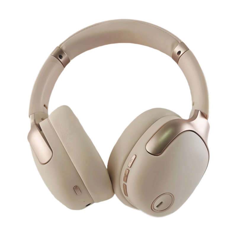 工厂销售跨境私模ANC降噪高端可折叠头戴式蓝牙耳机