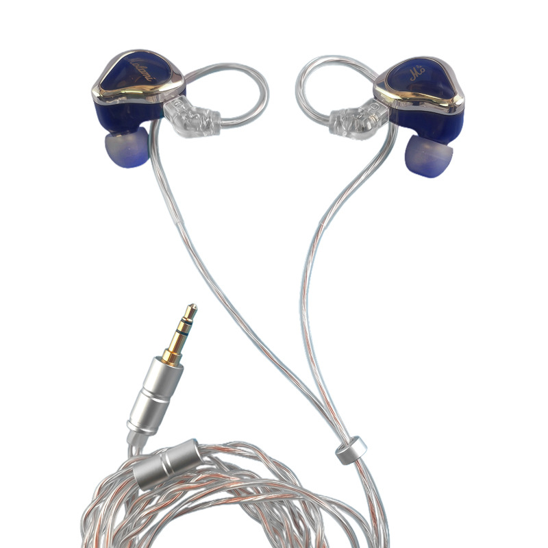 深圳厂家销售新款3.5插头监听耳机耳挂式高端有线小耳机音乐耳机